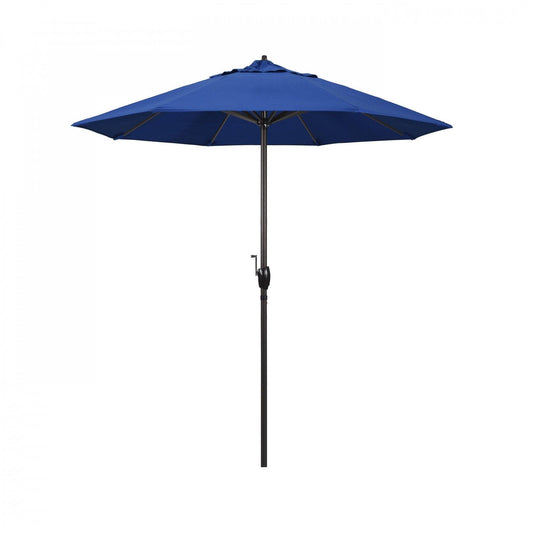 California Umbrella Table Umbrellas Pacific Blue California Umbrella - Pacific Trail Series , Finish Bronze