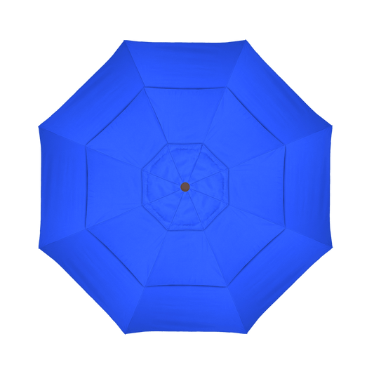 California Umbrella Table Umbrellas Pacific Blue California Umbrella Sun Master Series 11 Foot Octagon Market Aluminum Umbrella with Crank Lift System Sunbrella Fabric