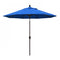 California Umbrella Table Umbrellas Royal Blue 9' Octagon Crank Lift Umbrella Sun Master Series Olefin Fabric