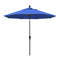 California Umbrella Table Umbrellas Royal Blue 9' Octagon Crank Lift Umbrella Sunset Series Olefin Fabric