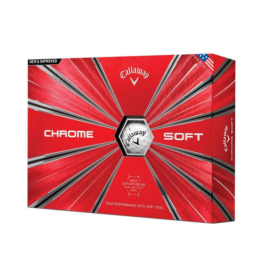 Callaway Golf : Balls Callaway Chrome Soft Triple Track Golf Balls-Dozen-White