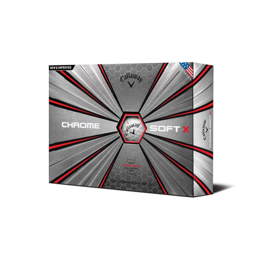 Callaway Golf : Balls Callaway Chrome Soft X Golf Balls 12-Pack White