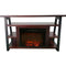 Cambridge Fireplace Mantels and Entertainment Centers Cambridge 32-In. Sawyer Industrial Electric Fireplace Mantel with Realistic Log Display and Color Changing Flames