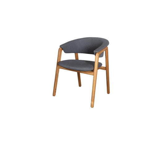 Cane-Line Denmark Cane-line AirTouch - Grey/Teak Luna armchair, Teak, Grey Cane-line AirTouch (54050)