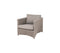 Cane-Line Denmark Cane-line Soft Rope - Taupe incl. Taupe Cane-line Natté cushion set Diamond lounge chair, incl. taupe Cane-line Natté cushion set, Cane-line Soft Rope (8402)