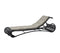 Cane-Line Denmark Chaise Lounge Black / Tempotest Taupe Cane-Line Denmark - Escape sunbed