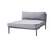 Cane-Line Denmark Day Bed Light grey Conic daybed module, Cane-line AirTouch