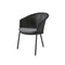 Cane-Line Denmark Graphite - Cane-line Weave / Grey - Cane-line Natté Trinity chair, stackable, Cane-line Weave (5423)