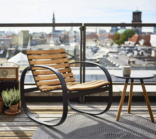 Cane-Line Denmark Outdoor Chairs Cane-Line Parc rocking chair 11468TAL