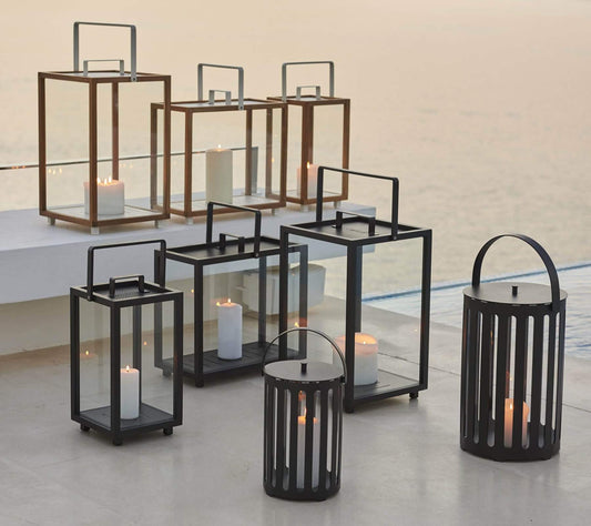 Cane-Line Denmark Outdoor Decor Cane-Line Lighthouse lantern rect.