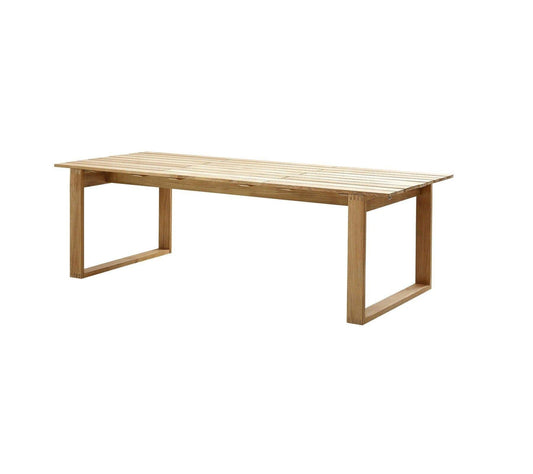Cane-Line Denmark Outdoor Dining Table Endless dining table 240x100 cm