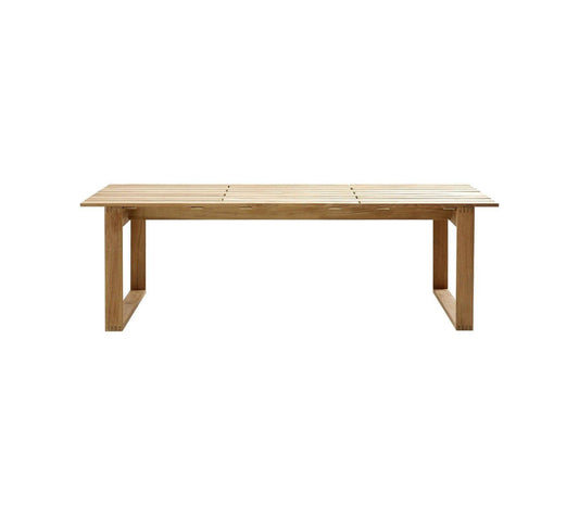 Cane-Line Denmark Outdoor Dining Table Endless dining table 240x100 cm