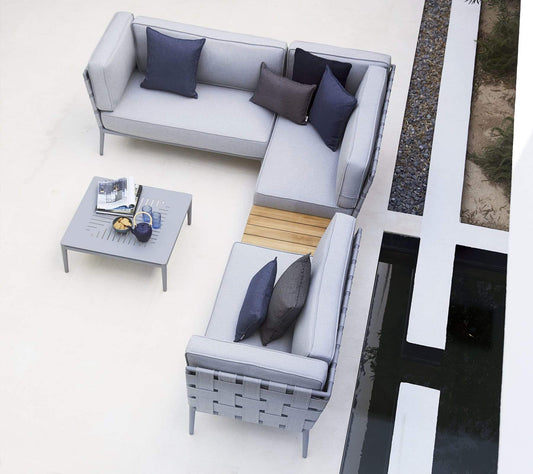 Cane-Line Denmark Outdoor Modular Cane-Line Conic 2-seater sofa left module