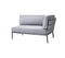 Cane-Line Denmark Outdoor Modular Cane-Line Conic 2-seater sofa left module