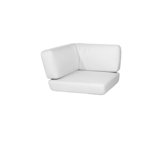 Cane-Line Denmark Outdoor Modular White Cane-Line Cushion set for Savannah corner module (5538)