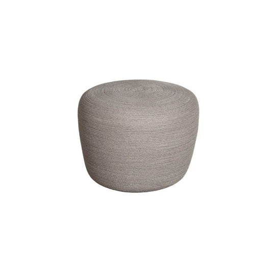 Cane-Line Denmark Outdoor Ottoman Circle footstool small, conic, Cane-line Soft Rope