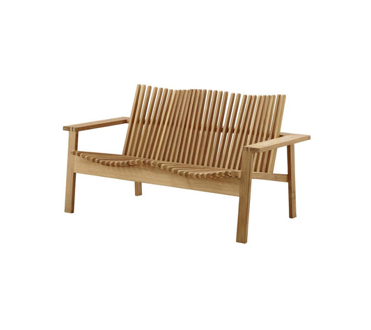 Cane-Line Denmark Outdoor Sofa Amaze 2-seater sofa, stackable