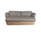 Cane-Line Denmark Outdoor Sofa Basket 2-seater sofa, incl. Cane-line AirTouch cushions, Cane-line Weave