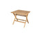 Cane-Line Denmark Outdoor Table Flip folding table, small, 80x80 cm, Teak
