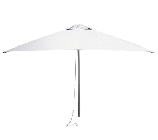 Cane-Line Denmark Parasol Dusty white Harbour parasol w/pulley system, 3x3 m