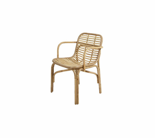 Cane-Line Denmark Rattan - Natural Peak armchair INDOOR, rattan (7451)