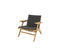 Cane-Line Denmark Teak / Dark grey -Cane-line Focus Flip lounge chair (54070)