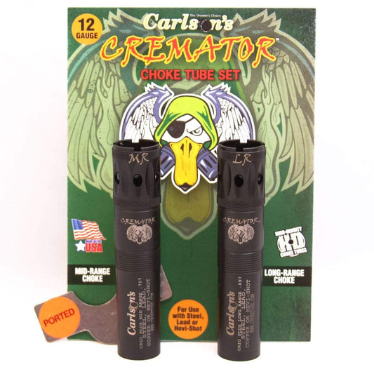 Carlson Hunting : Accessories Carlson 12ga Cremator Ported Benelli Crio CrioPlus 2Pk MR LR