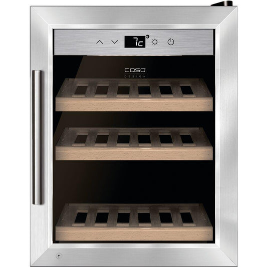 Caso Wine Cellars Caso - SW12 12 Bottle Wine Cooler, Single Temp Zone