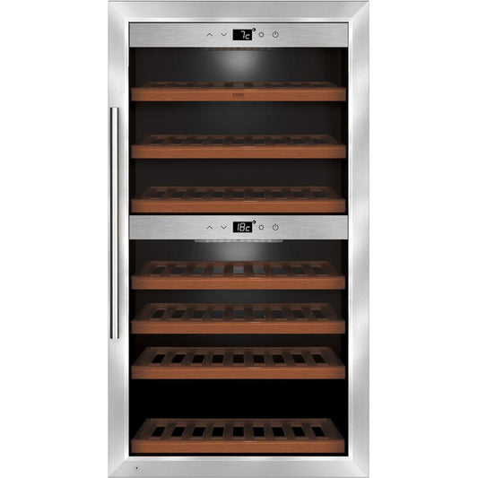 Caso Wine Cellars Caso - Wine Safe 66 Bottle Wine Cellar, Dual Zone