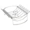 Cuisinart Grill - 4-in-1 BBQ Rack With Basket and Wing Rack - CBB-410