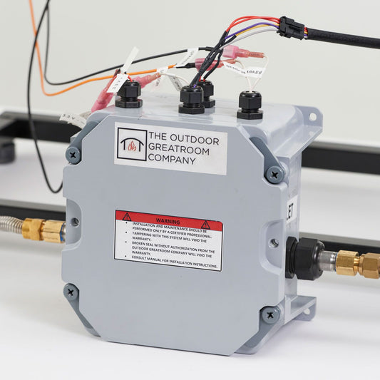 Outdoor Greatroom - Balsam Montego Linear Gas Fire Pit Table - MG-1242-BLSM-K