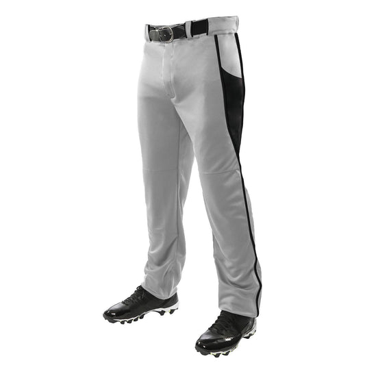 Champro Sports : Baseball Champro Adult Triple Crown Baseball Pant Grey Black Small