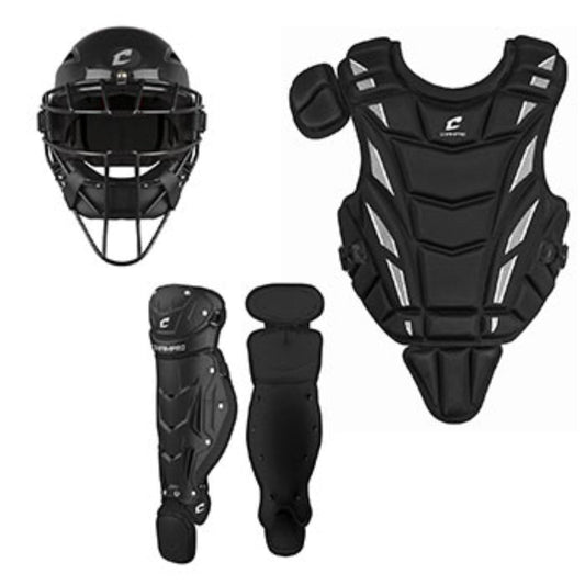 Champro Sports : Baseball Champro Triple Play Youth Catchers Set Ages 6-9 Black