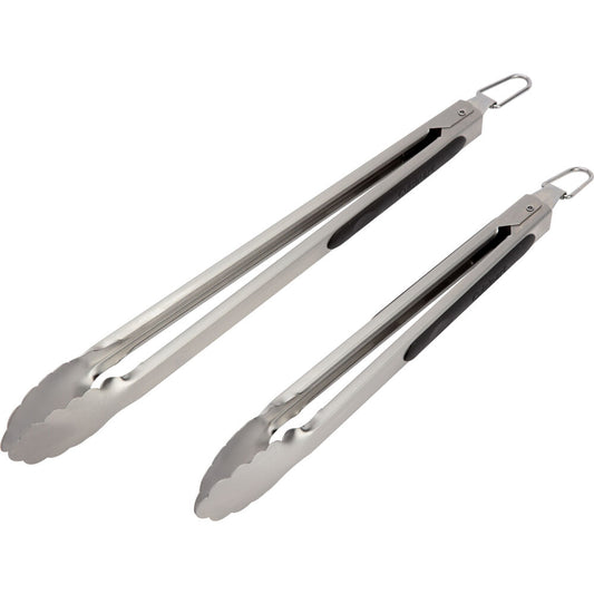 Cuisinart Grill - 2 Pk Locking Grill Tongs Set, 15" and 13" - CIT-2123