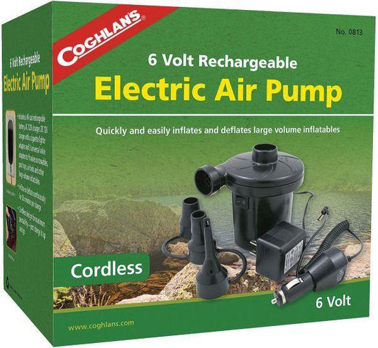 Coughlan's Kayak Accessories 6V RECHARGEABLE AIR PUMP Coughlan's - ELECTRIC AIR PUMP