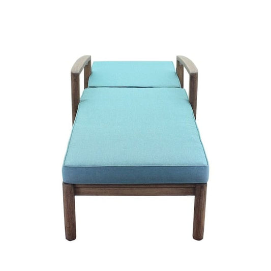 Courtyard Casual Chaise Lounge Courtyard Casual - Avalon FSC Teak Chaise Lounge | 5361