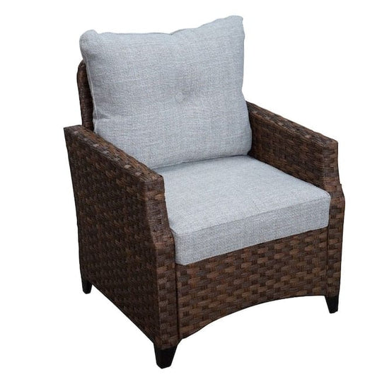 Courtyard Casual Conversation Set Courtyard Casual - Costa Mesa Three Piece Set - Brown | 5237