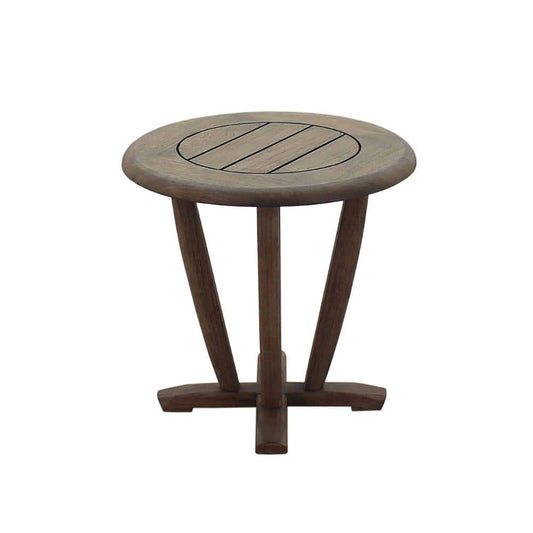 Courtyard Casual Courtyard Casual - Avalon FSC Teak Round End Table | 5364