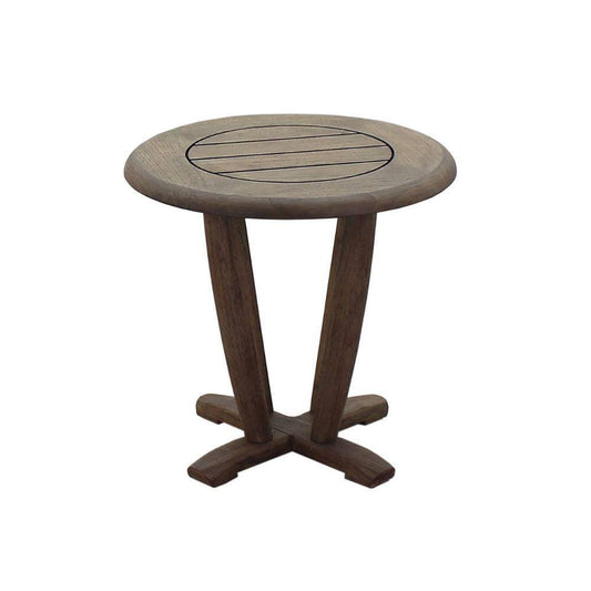 Courtyard Casual Courtyard Casual - Avalon FSC Teak Round End Table | 5364