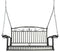 Courtyard Casual Courtyard Casual - Black Steel French Quarter Outdoor Swing | 5159