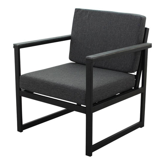 Courtyard Casual Courtyard Casual - Catalina 3 pc Chat Set with 2 Club Chairs and 1 End Table | 5750