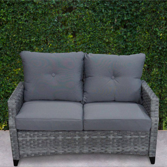 Courtyard Casual Courtyard Casual - Costa Mesa Loveseat - Gray Mix | 5230