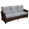 Courtyard Casual Courtyard Casual - Costa Mesa Sofa - Brown | 5235
