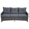 Courtyard Casual Courtyard Casual - Costa Mesa Sofa - Gray Mix | 5229