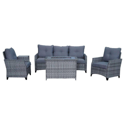 Courtyard Casual Courtyard Casual - Costa Mesa Three Piece Set - Gray Mix | 5231