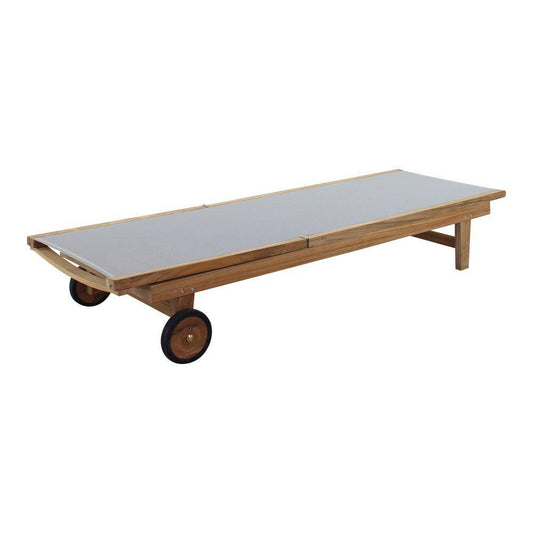 Courtyard Casual Courtyard Casual - Deck Side Teak 3 pc Chaise Lounge Set
Set Includes One North Shore Side Table and Two Deck Side Chaise Loungers
| 5543