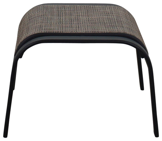 Courtyard Casual Courtyard Casual - Santa Fe 2 Aluminum Sling Ottomans in Java | 5669