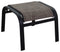 Courtyard Casual Courtyard Casual - Santa Fe 2 Aluminum Sling Ottomans in Java | 5669
