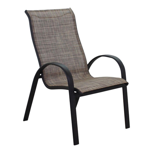 Courtyard Casual Courtyard Casual - Santa Fe 4 Aluminum Sling Chairs in Java | 5662