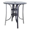 Courtyard Casual Courtyard Casual - Santa Fe Java Aluminum 36" Round Balcony Height Table | 5731